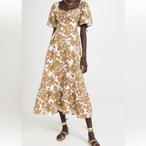 English Factory Floral Maxi Dress